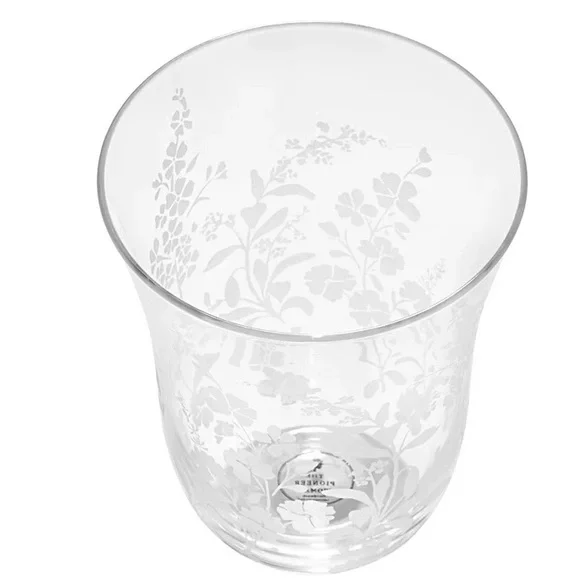 🌸 2025 New The Pioneer Woman Daisy 18 Ounce Glass Tumbler, Clear, Qty 1 - Picture 7 of 8